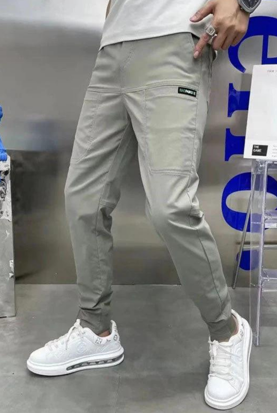 Flex | Rekbare Cargo Broek voor Heren