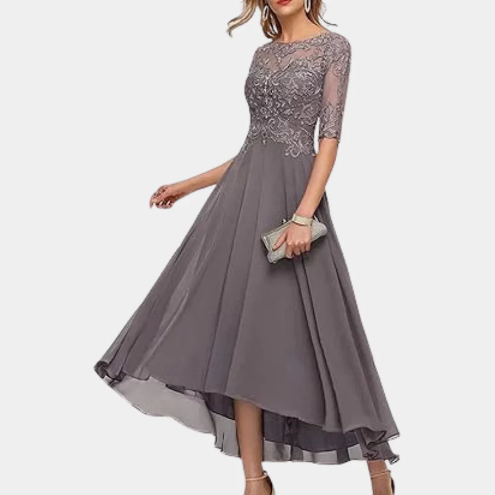 Alexa | Festival Chiffon Jurk Voor Dames