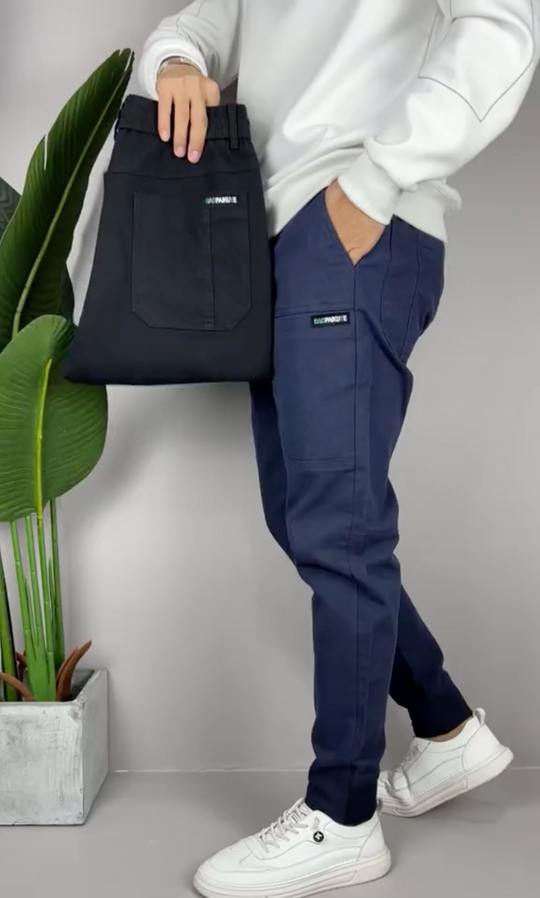 Flex | Rekbare Cargo Broek voor Heren