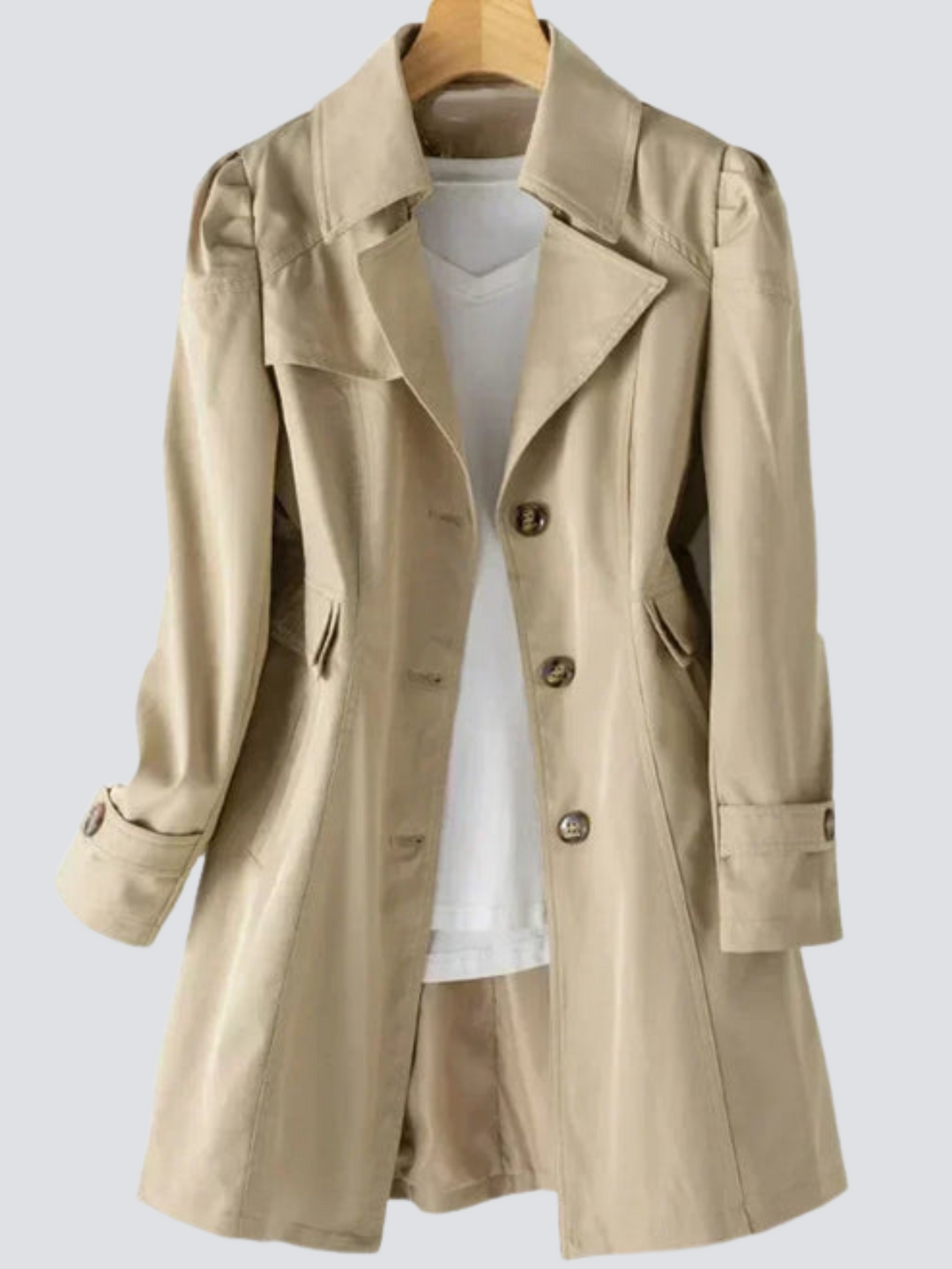 Mira | Getailleerde Trenchcoat voor Dames